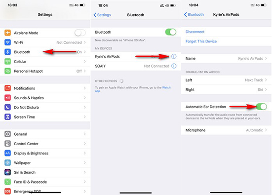 stop airpods from automatically playing apple music