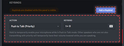 discord push to talk