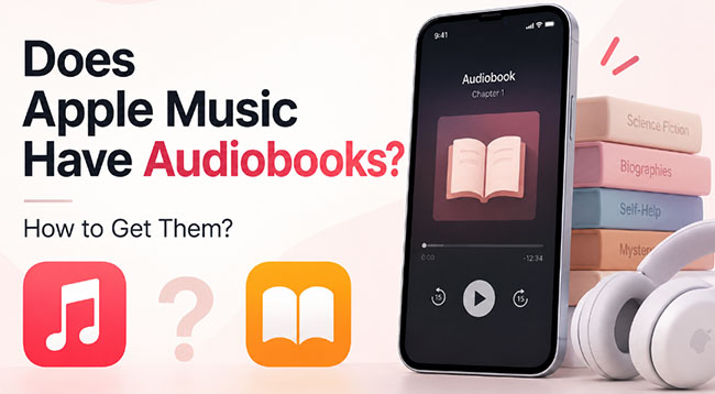 does apple music have audiobooks