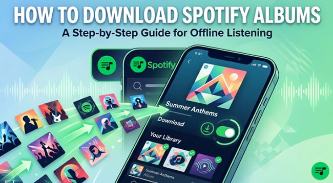 download spotify albums