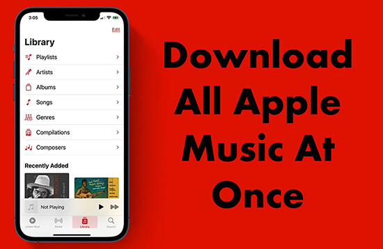 download all apple music songs at once