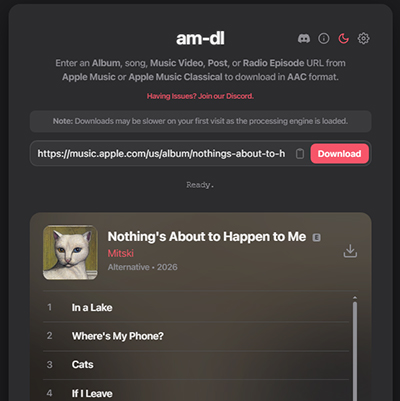 download apple music online
