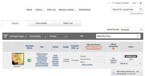 download audible audiobooks on mac