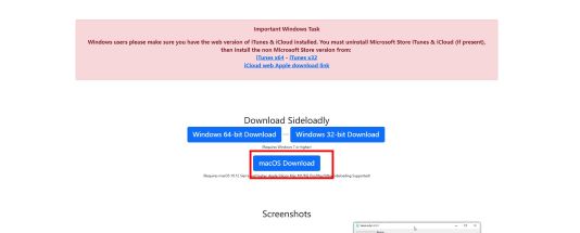 download macos version sideloadly