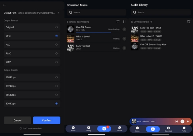 download music noteburner spotify music converter for android
