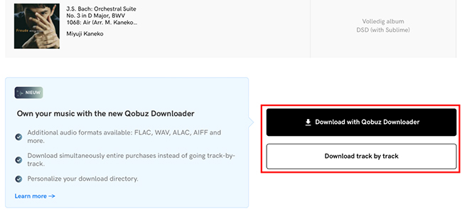 download qobuz wav music