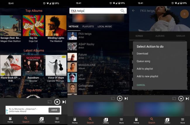 download songs via fildo