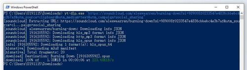 download soundcloud with command line tool