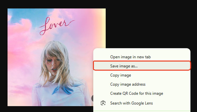download spotify album artwork via web