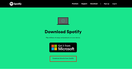 download spotify to fix access point 22