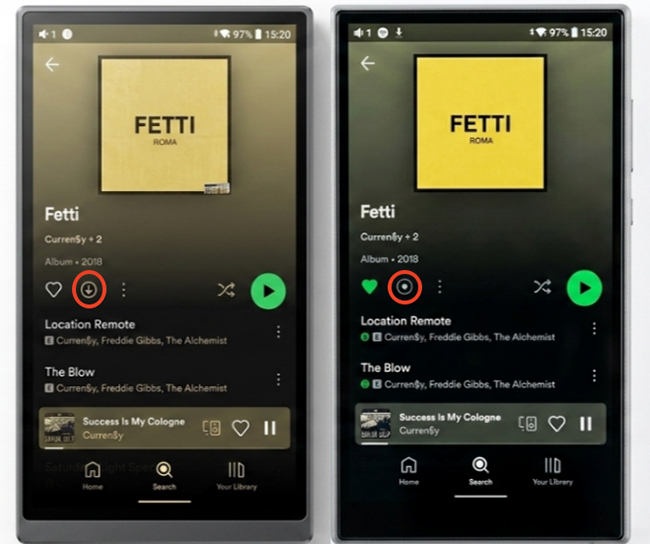 download spotify music on fiio music player
