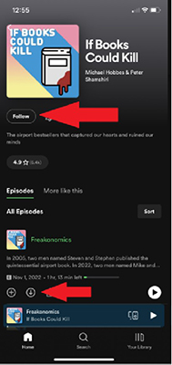 download spotify podcast episode on mobile