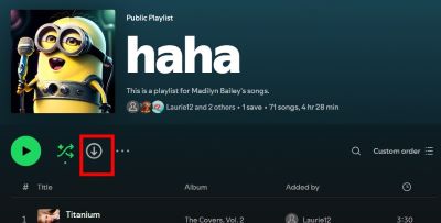 download spotify songs on computer with premium