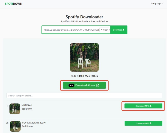 download spotify zip mp3 spotidown app