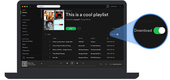 downlod spotify songs on pc