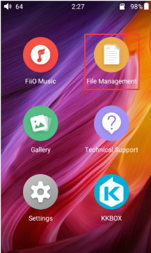 install apple music via fiio management on fiio