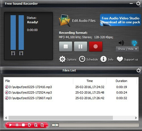 free sound recorder for spotify