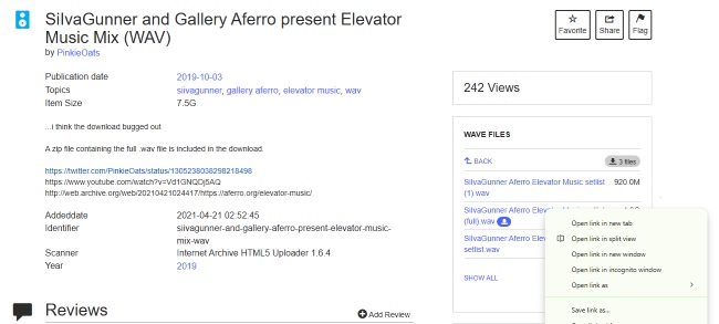 free wav download archive