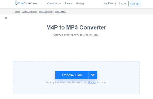 freeconvert m4p to mp3 converter online free