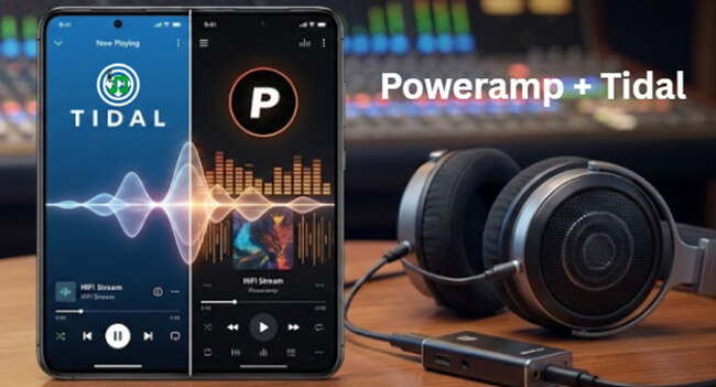 get poweramp with tidal