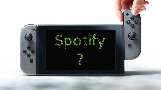 get spotify on switch