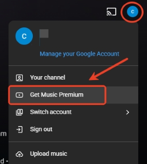 get youtube music premium to remove ads