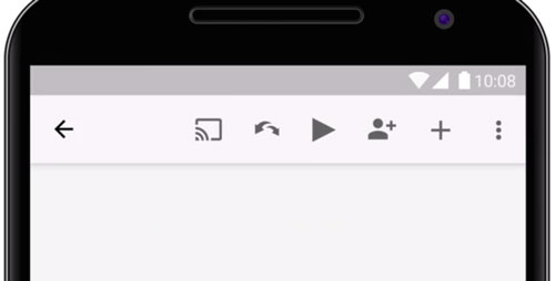 google slides on mobile device