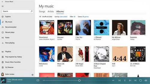 groove unblocked music player