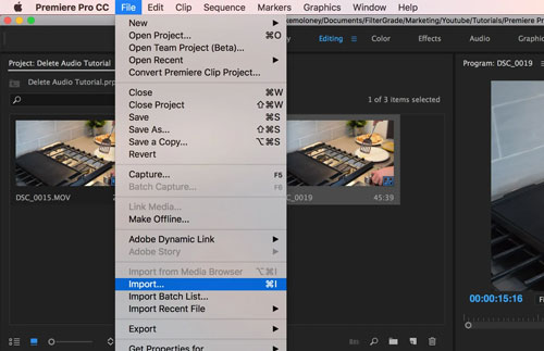 how to add music to premiere pro from apple music
