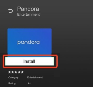 install pandora on samsung tv