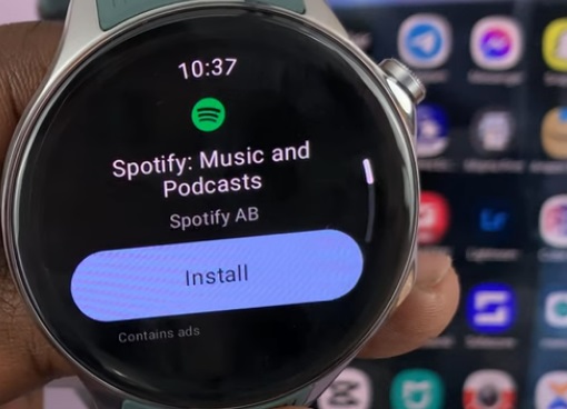install spotify on oneplus watch