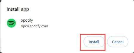install spotify web app on school chromebook