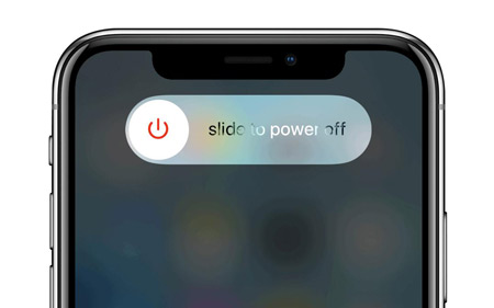 iphone power off