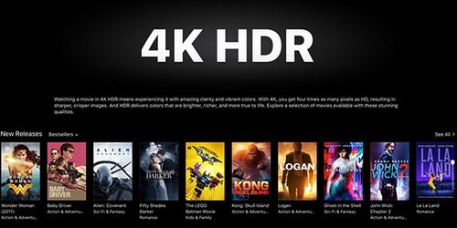itunes 4k video