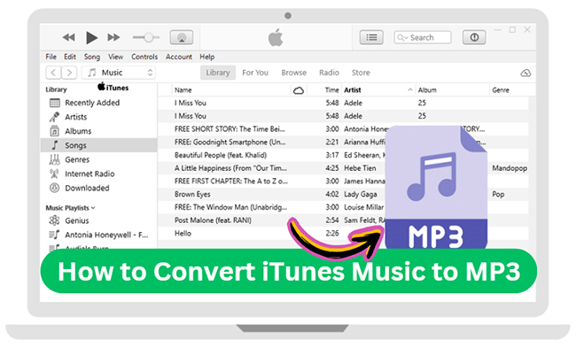 convert itunes to mp3