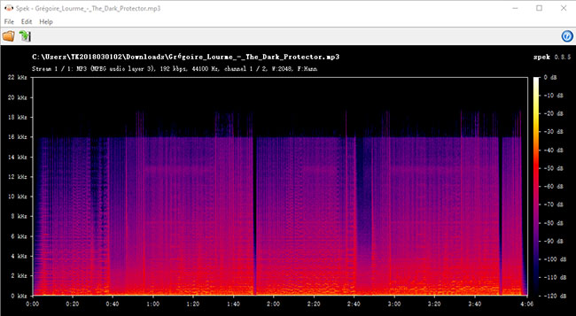 spek check jamendo mp3 download quality