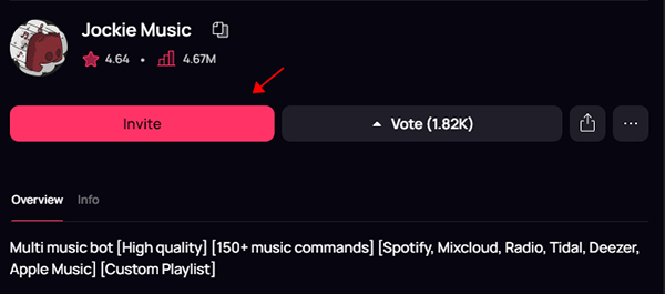 jockie music apple music discord bot