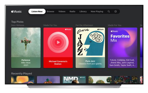 play apple music on lg tv