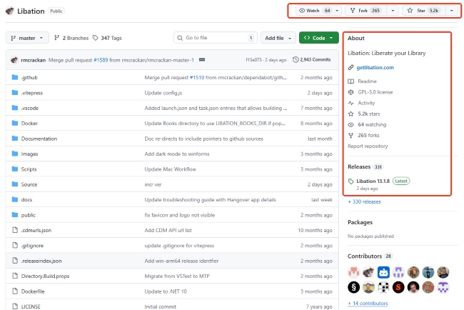 libation github