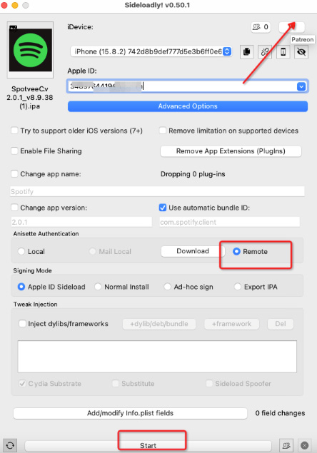 logiin sidelodly & authenticate remotedly