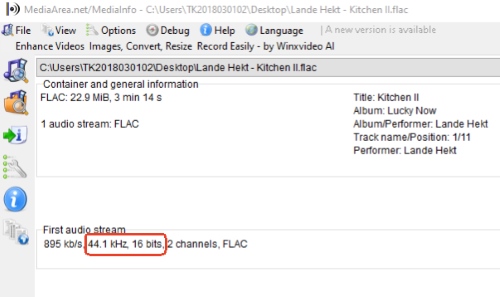lucida audio quality test