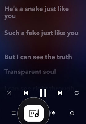 see lyrics on tidal
