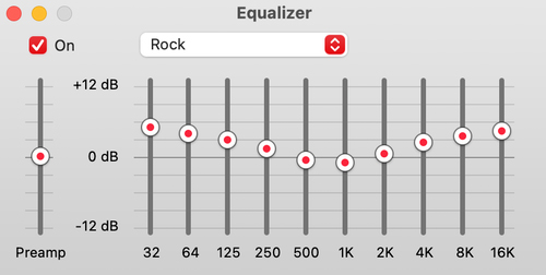 adjust eq on apple music mac