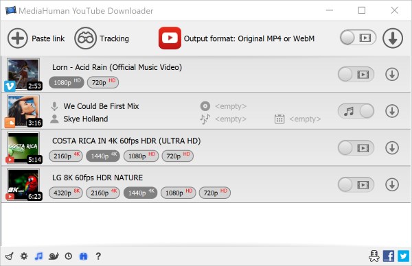 mediahuman youtube music downloader