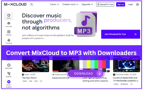 mixcloud to mp3