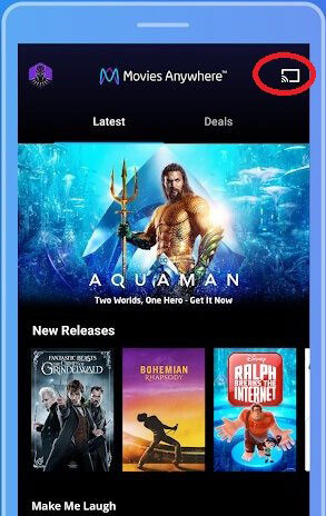 movies anywhere for apple tv chromecast