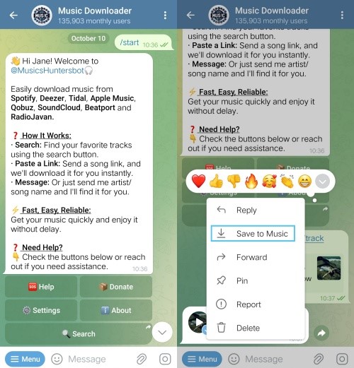musichunterbot for qobuz telegram bot
