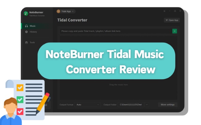 noteburner tidal music converter review