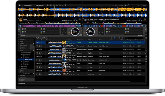 dj tidal with pioneer dj app