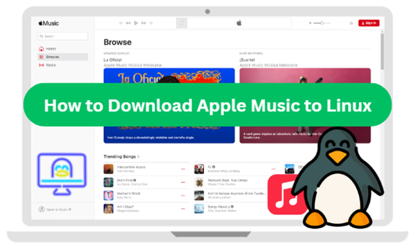 download apple music to linux